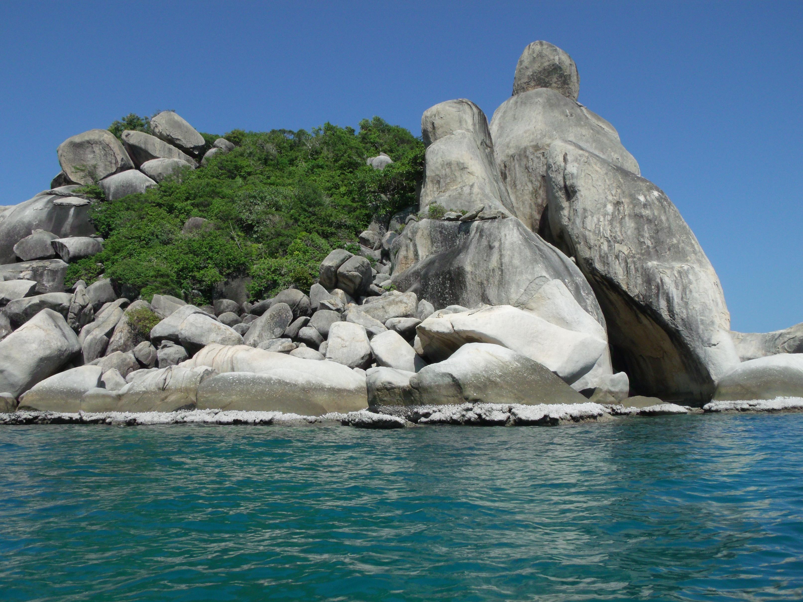 Kameny na Koh Tao