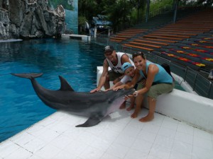 Delfínek a my